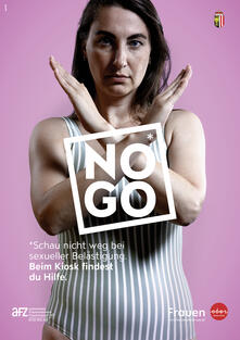 NO GO Plakat 3 Frau