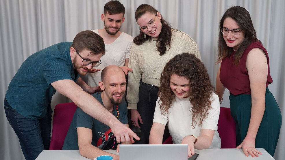 Gruppenfoto von Cool Lab eam