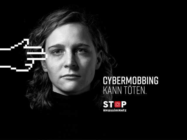 Plakat Cybermobbing kann töten