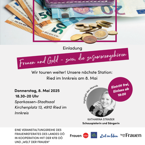 Frauen und Geld Einladung