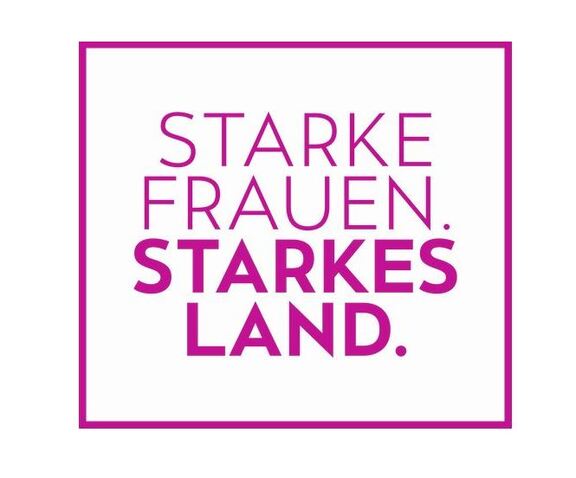 Logo Starke Frauen.Starkes Land