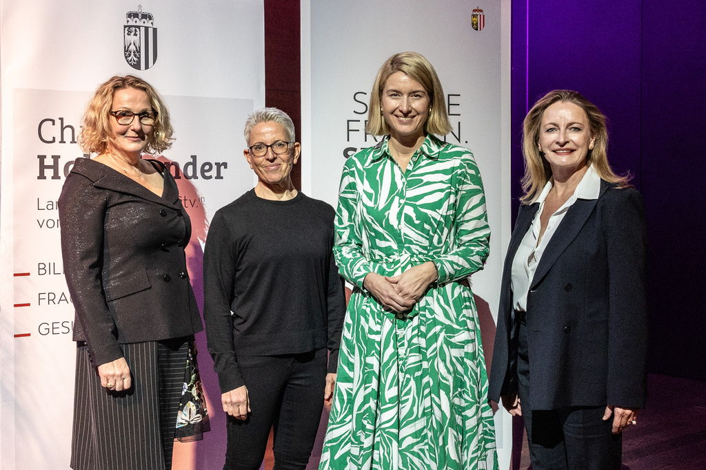 Landeshauptmann-Stellvertreterin Mag.a Christiane Haberlander bei der Begrüßung