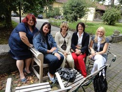 v.l.n.r. Maria Dienstl, Petra Kluck, Susanne Nemrava, Christine Födermayr